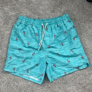 Flamingo Swim Trunks